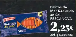 Gadis PESCANOVA Palitos do Mar Roducido en sal oferta