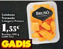 Gadis Calabaza trocoada categoría primera oferta