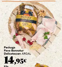 Gadis ARGAL Pechuga Pavo Bonnatur Delicatessen oferta