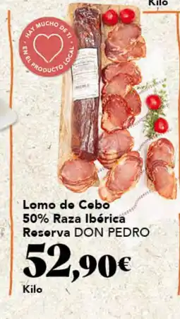 Gadis DON PEDRO Lomo do Cobo 50% Raza Ibérica Reserva oferta