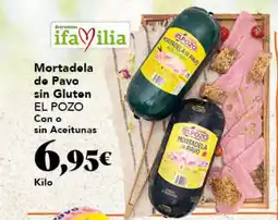 Gadis ELPOZO Mortadela do Pavo sin Gluten oferta