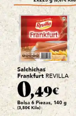 Gadis REVILLA Salchichas Frankfurt oferta