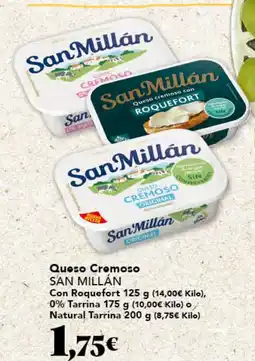 Gadis SAN MILLÁN Queso cremoso oferta