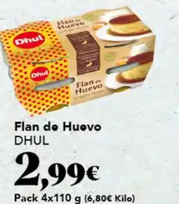 Gadis DHUL Flan de Huevo oferta