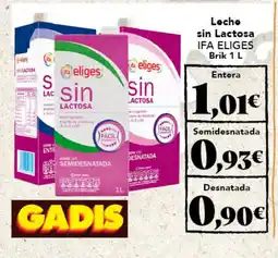 Gadis IFA ELIGES Leche sin Lactosa oferta