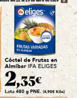 Gadis IFA ELIGES Cóctel do Frutas on Almíbar oferta