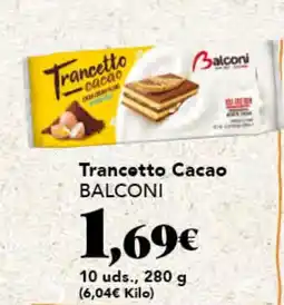 Gadis BALCONI Trancetto Cacao oferta