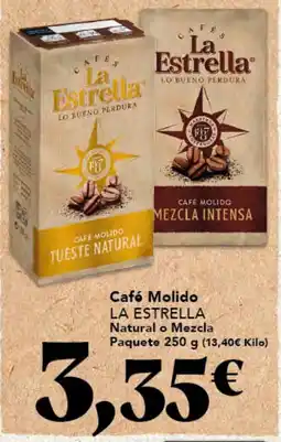 Gadis LA ESTRELLA Café Molido Natural o Mezcla Paquete oferta