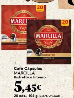 Gadis MARCILLA Café Cápsulas oferta