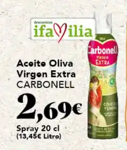 Gadis CARBONELL Aceite Oliva Virgon Extra oferta