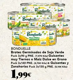 Gadis BONDUELLE Brotes Germinados de Soja Verde oferta