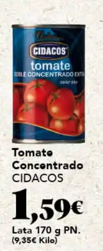 Gadis CIDACOS Tomate Concentrado oferta