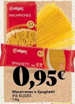 Gadis IFA ELIGES Macarrones o Spaghetti oferta