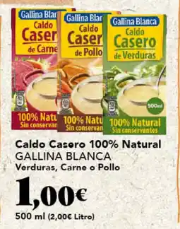 Gadis GALLINA BLANCA Caldo Casero 100% Natural oferta