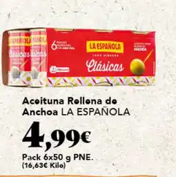 Gadis LA ESPAÑOLA Aceituna Rellena de Anchoa oferta