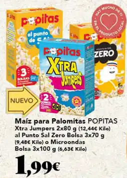 Gadis POPITAS Maíz para Palomitas Xtra Jumpers oferta