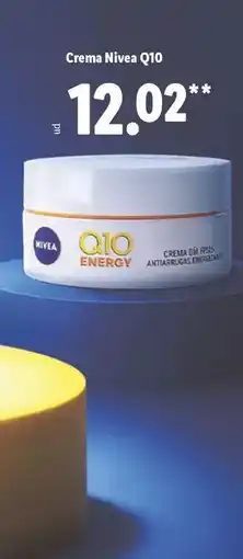 Lidl Nivea - crema q10 oferta