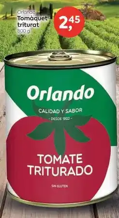 Suma Supermercados Orlando - tomate triturado oferta