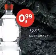 Suma Supermercados Aigua amb gas oferta