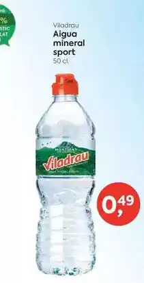 Suma Supermercados Viladrau - agua mineral sport oferta
