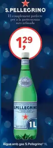 Suma Supermercados San pellegrino - agua amb gas oferta