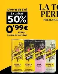 Suma Supermercados Schweppes - tonica oferta
