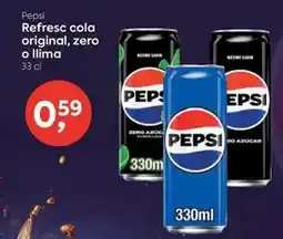 Suma Supermercados Pepsi - refresc cola original, zero o llima oferta