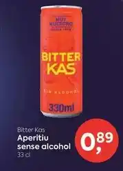 Suma Supermercados Kas - bitter keas aperitiu sense alcohol oferta