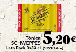 Gadis SCHWEPPES Tónica oferta