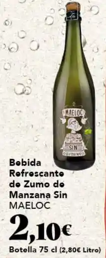 Gadis MAELOC Bebida Refrescanto do Zumo do Manzana Sin oferta