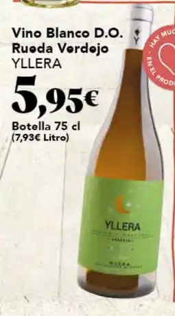 Gadis YLLERA Vino Blanco D.O. Rueda Verdejo oferta