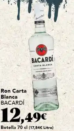 Gadis BACARDI Ron Carta Blanca oferta