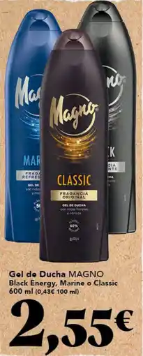 Gadis MAGNO Gel de Ducha Black Energy, Marine o Classic oferta