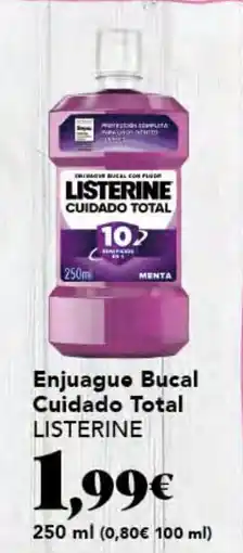 Gadis LISTERINE Enjuague Bucal Cuidado Total oferta