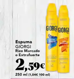 Gadis GIORGI Espuma Rizo Marcado o Extrafuerte oferta