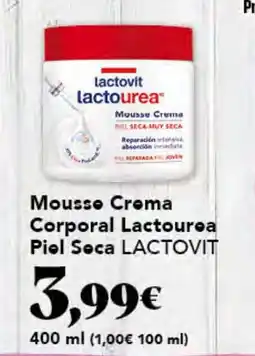 Gadis LACTOVIT Mousse Crema Corporal Lactouroa Piol Soca oferta