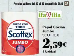 Gadis SCOTTEX Papel Cocina Jumbo oferta
