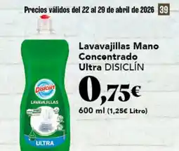 Gadis DISICLÍN Lavavajillas Mano Concontrado Ultra oferta