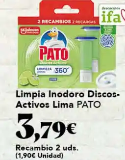 Gadis PATO Limpia Inodoro Discos- Activos Lima oferta