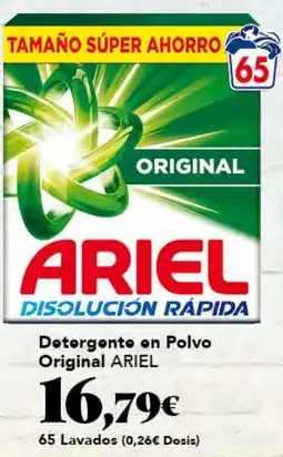 Gadis ARIEL Detergente on Polvo Original oferta