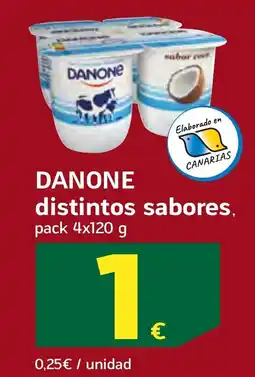 HiperDino DANONE distintos sabores oferta