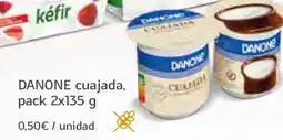 HiperDino DANONE cuajada oferta