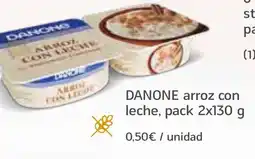 HiperDino DANONE arroz con leche oferta