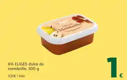 HiperDino IFA ELIGES dulce de membrillo oferta