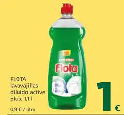 HiperDino FLOTA lavavajillas diluido active oferta