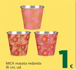 HiperDino MICA maceta redonda oferta