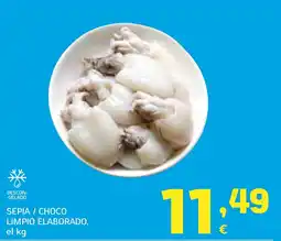 HiperDino Sepia / choco limpio elaborado oferta