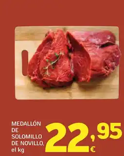 HiperDino Medallón de solomillo de novillo oferta