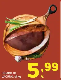 HiperDino Hígado de vacuno oferta