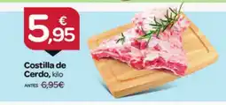 Supermercados El Jamón Costilla de Cerdo oferta